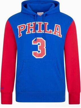 Allen Iverson Mitchell & Ness Hoodie Brand New Size Large